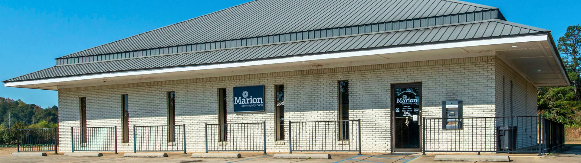 Marion Community Bank Maplesville Branch.